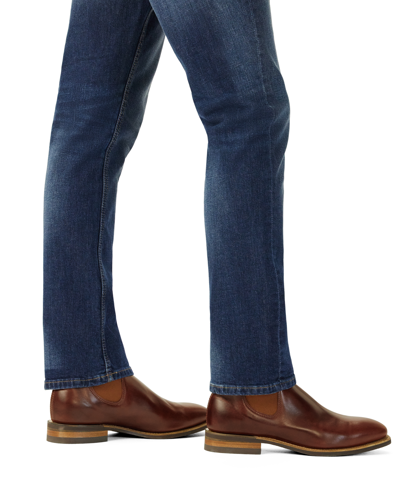 Craftsman boot – mid brown/saddle pull-up leather