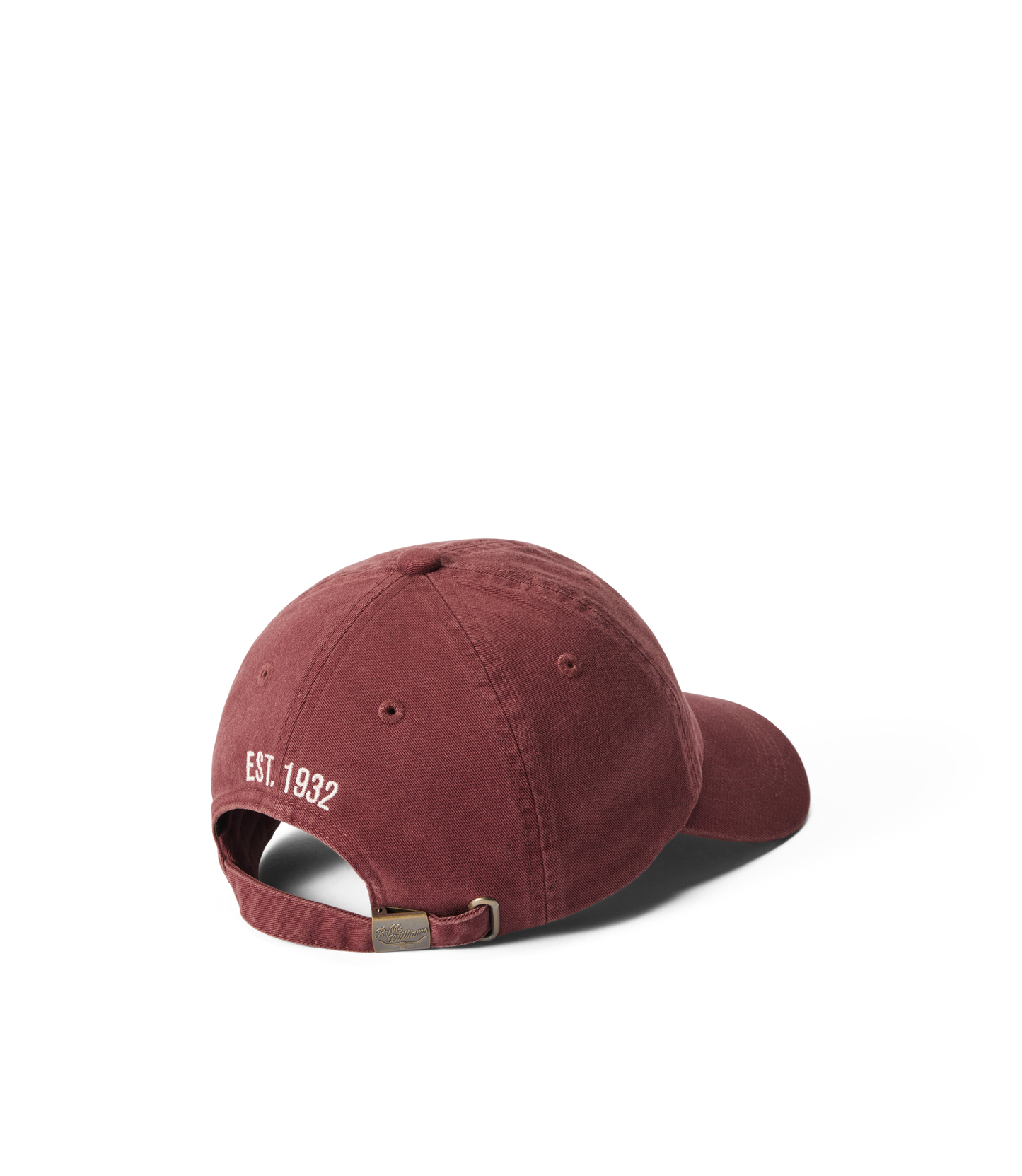 Branded twill cap