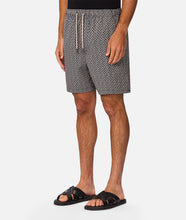 Load image into Gallery viewer, The Savanna Swim Short - Navy / Multi