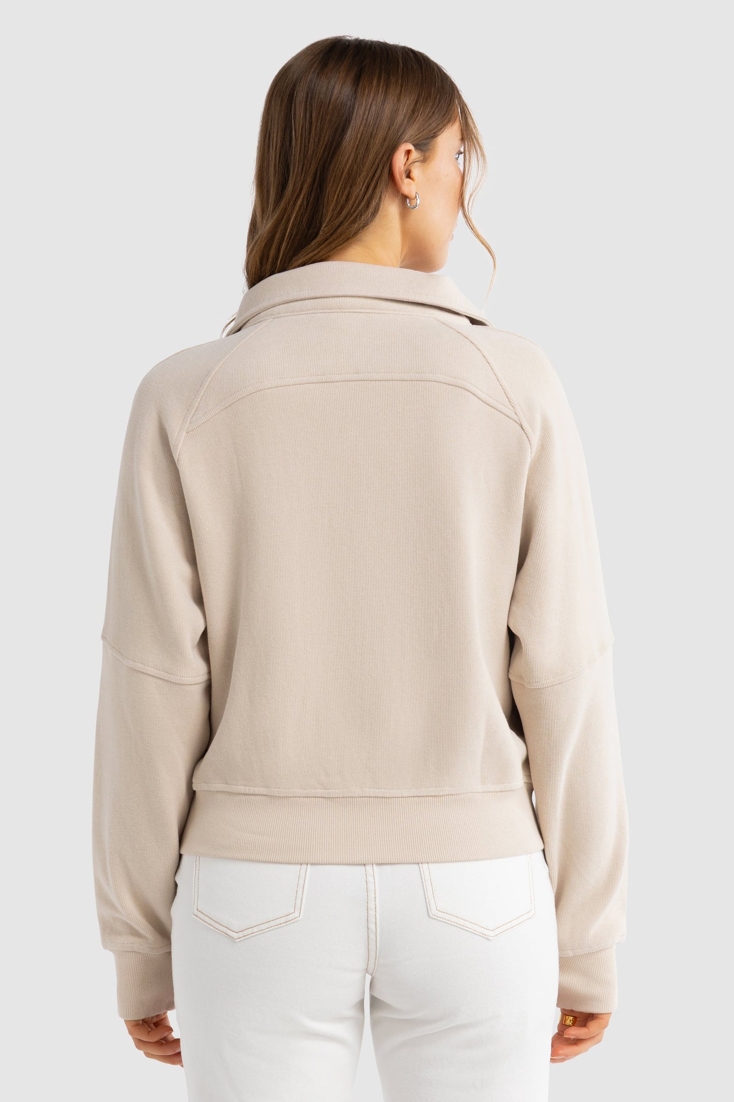 Ava Monogram Collared Jacket