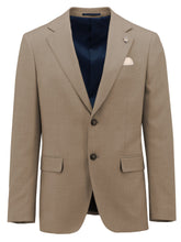 Load image into Gallery viewer, Christian Brookes Mens Slim Fit Turin Edward Suit - Latte