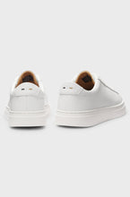 Load image into Gallery viewer, Kieran Gold Logo Sneakers- White