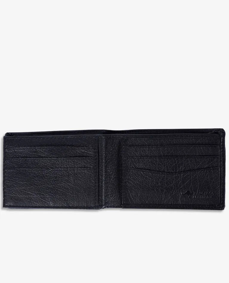 Black K-Roo RFID Slim ZF Leather Wallet