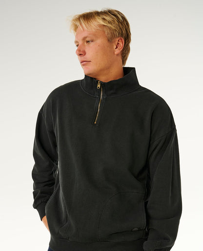 Premium Surf Quarter Zip Crew