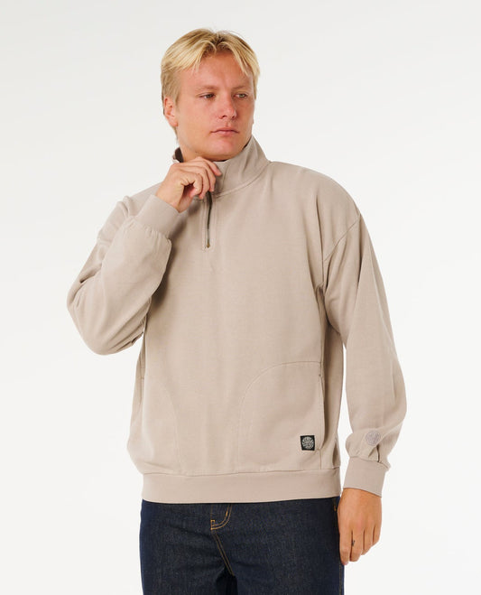 Premium Surf Quarter Zip Crew