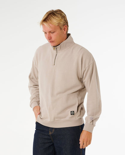 Premium Surf Quarter Zip Crew