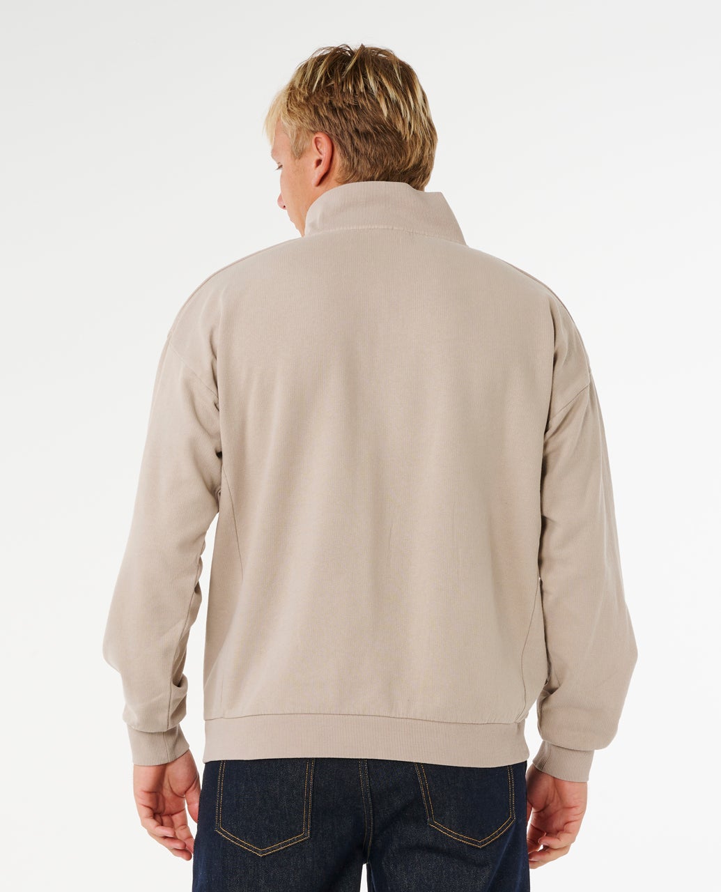 Premium Surf Quarter Zip Crew