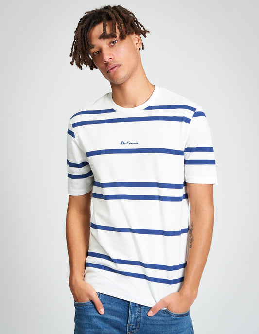 Pique Stripe Tee