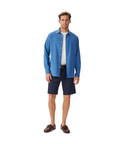 Arno indigo shirt