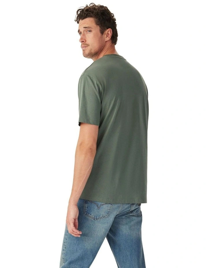 Percy T-shirt in Spruce Green