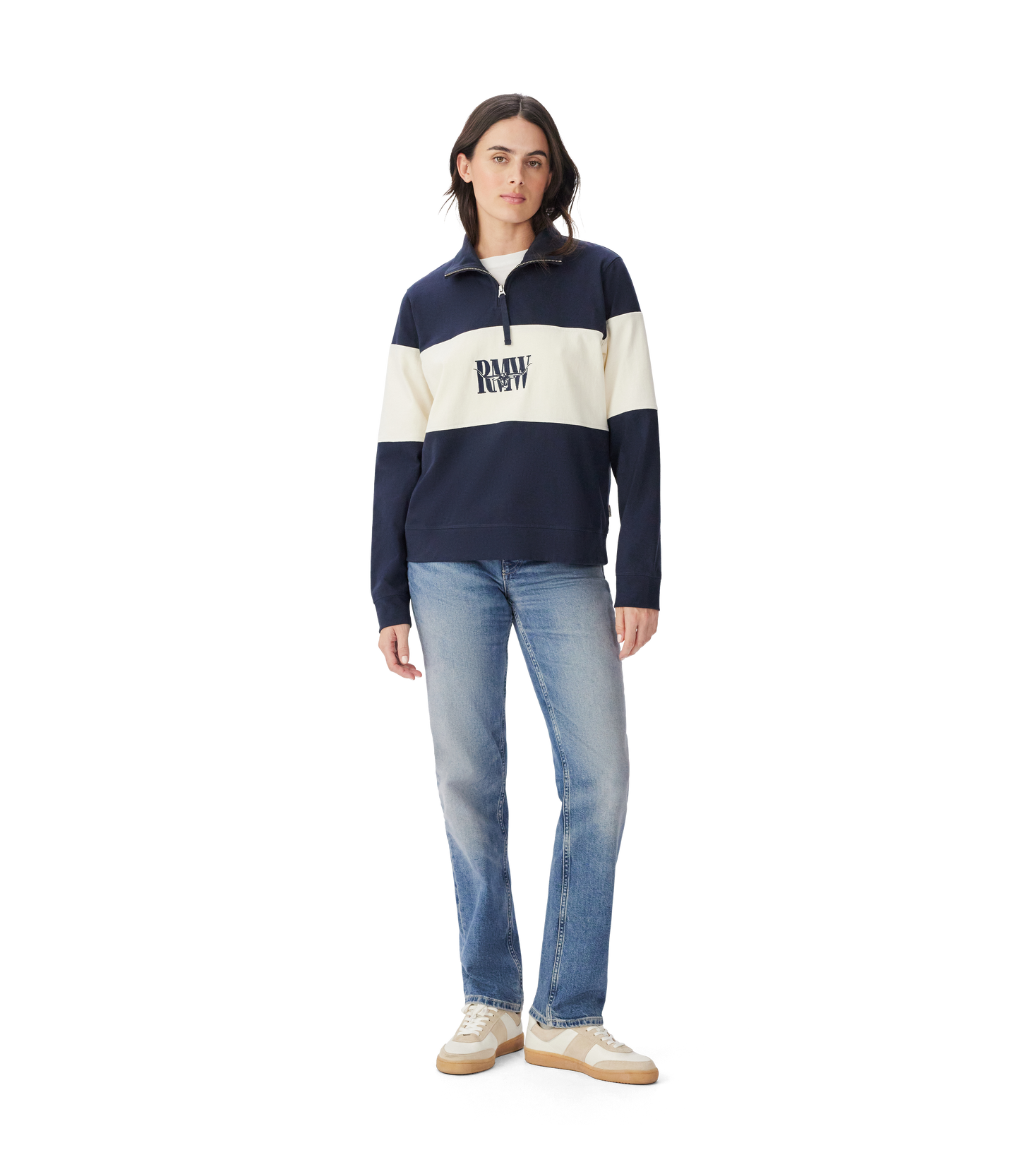 Trickett panel sweatshirt