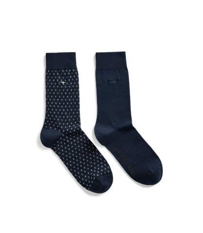 Nelson polka dot sock 2 pack