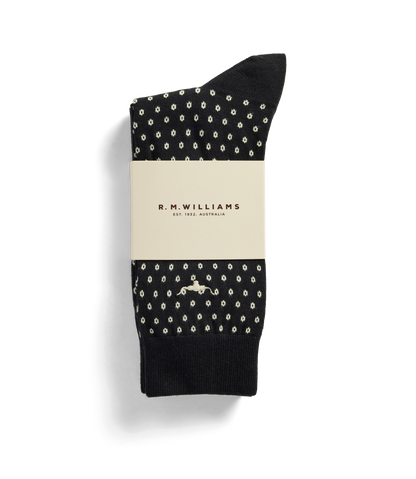 Nelson polka dot sock 2 pack
