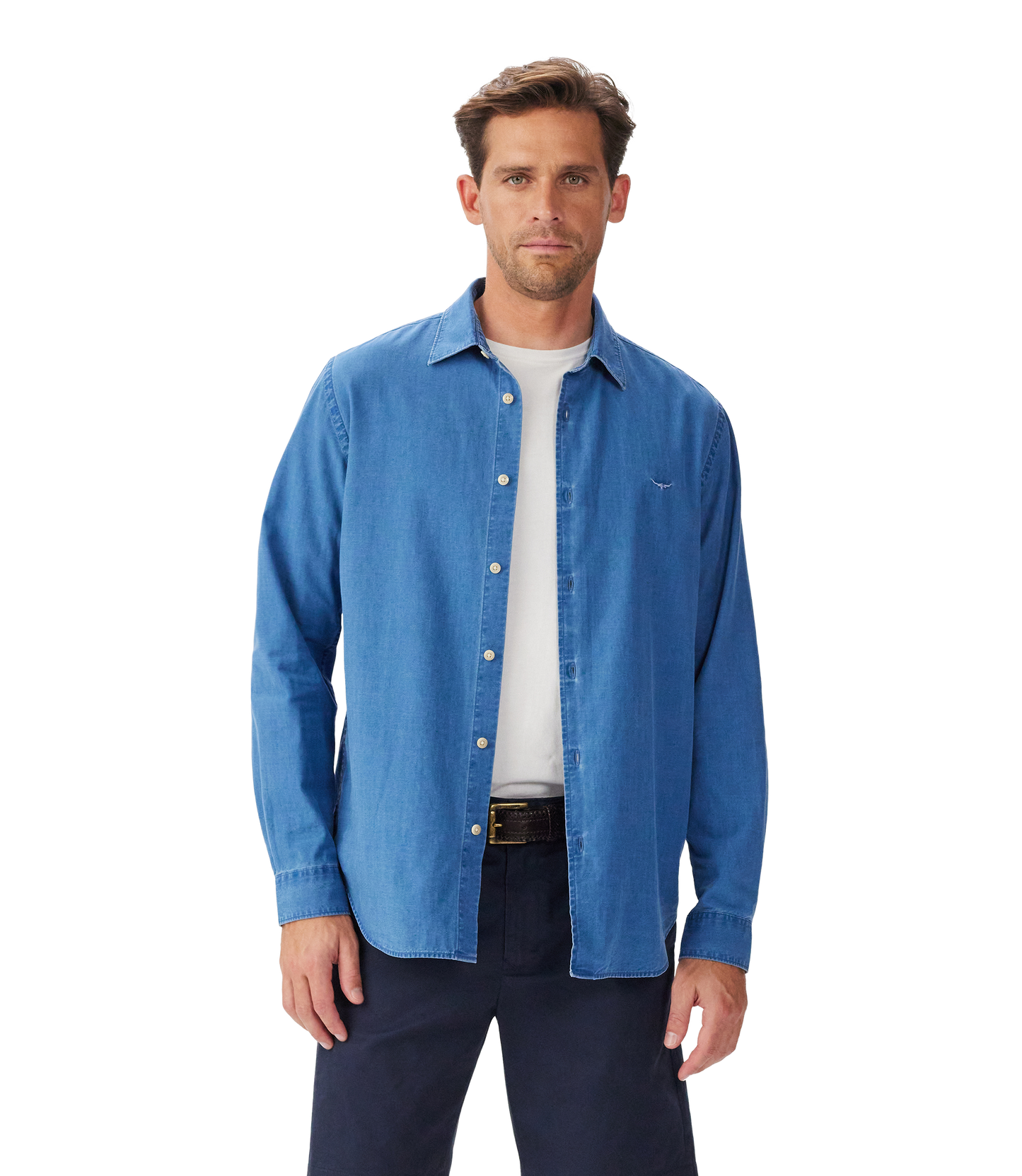 Arno indigo shirt