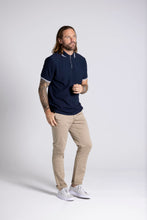 Load image into Gallery viewer, DOUG - ZIP POLO NAVY
