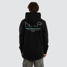 Load image into Gallery viewer, Peak Dual Curved Hoodie Jet Black
