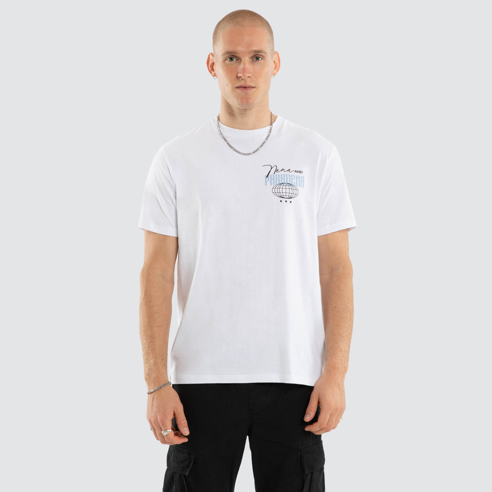 Drifting Standard Tee Optical White