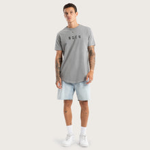 Load image into Gallery viewer, Surplus Dual Curved Tee Pigment Frost Grey
