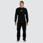 Mortal Cape Back Long Sleeve Tee Jet Black -KSCY