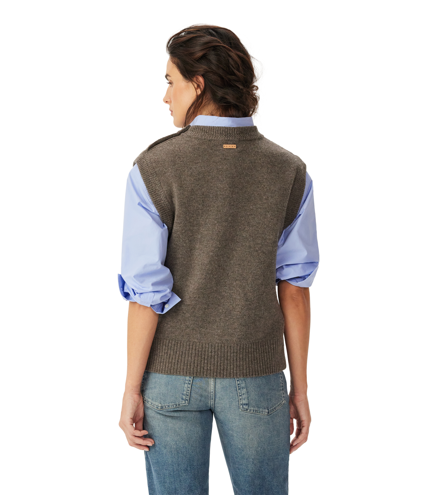 Davidson merino sleeveless knit
