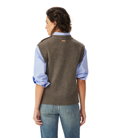 Davidson merino sleeveless knit