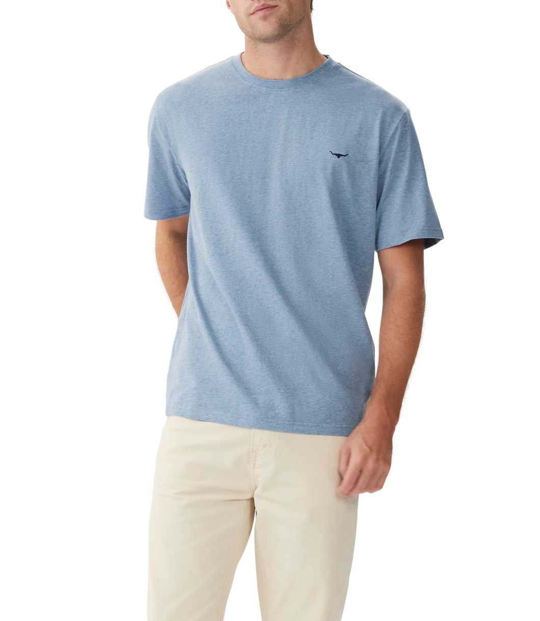 Parson t-shirt- Blue Marle