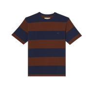 Load image into Gallery viewer, Copley T-Shirt- Chocolate/Navy
