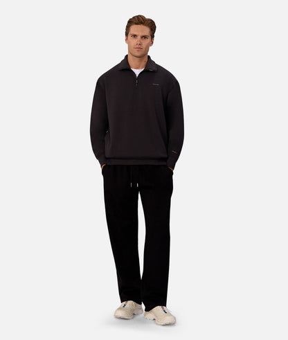 The Astoria Luxe Tech Track Pant - Black