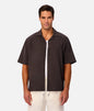 The Marbella Short Sleeve Shirt - Umber