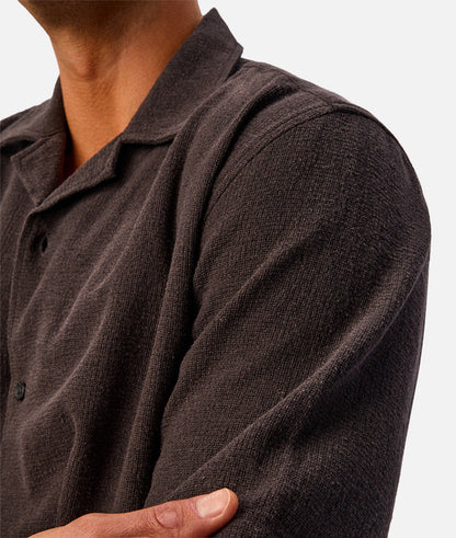 The Marbella Short Sleeve Shirt - Umber