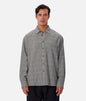 The Cooper Long Sleeve Shirt - Black White
