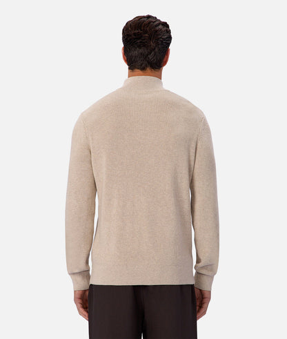 The New England Zip Neck Knit