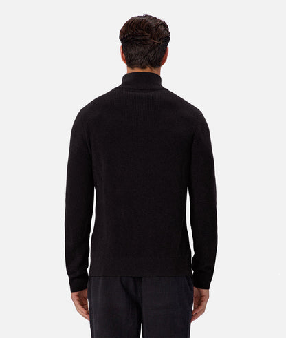 The New England Zip Neck Knit