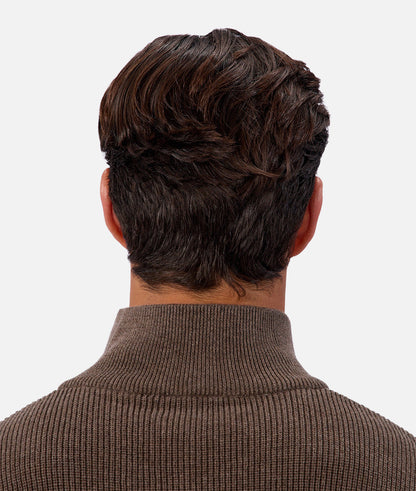 The New England Zip Neck Knit