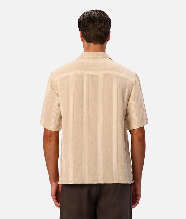 The Ardenza Short Sleeve Shirt - Wheat / Natural