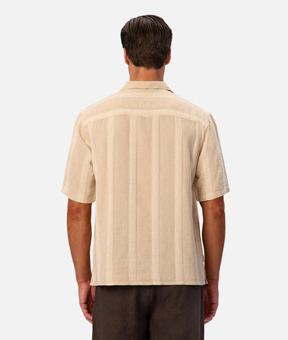 The Ardenza Short Sleeve Shirt - Wheat / Natural