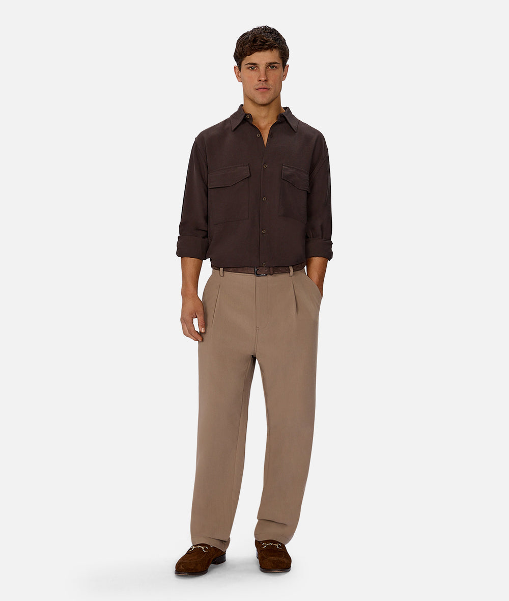 The Classic Fit Lusso Pant - Sandrift