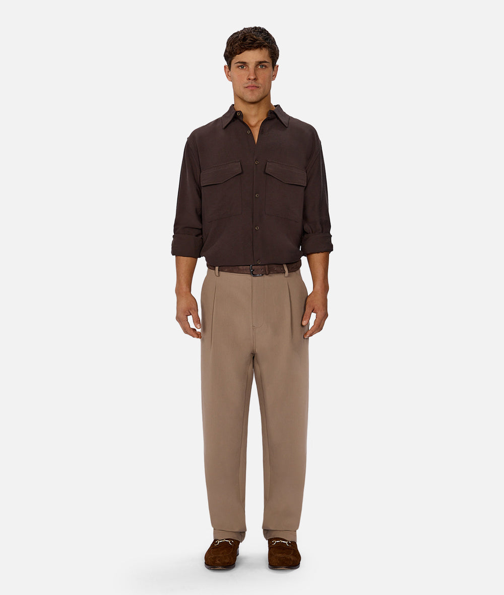 The Classic Fit Lusso Pant - Sandrift