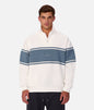 The Tech Southend Track Top - Off White / Adriatic