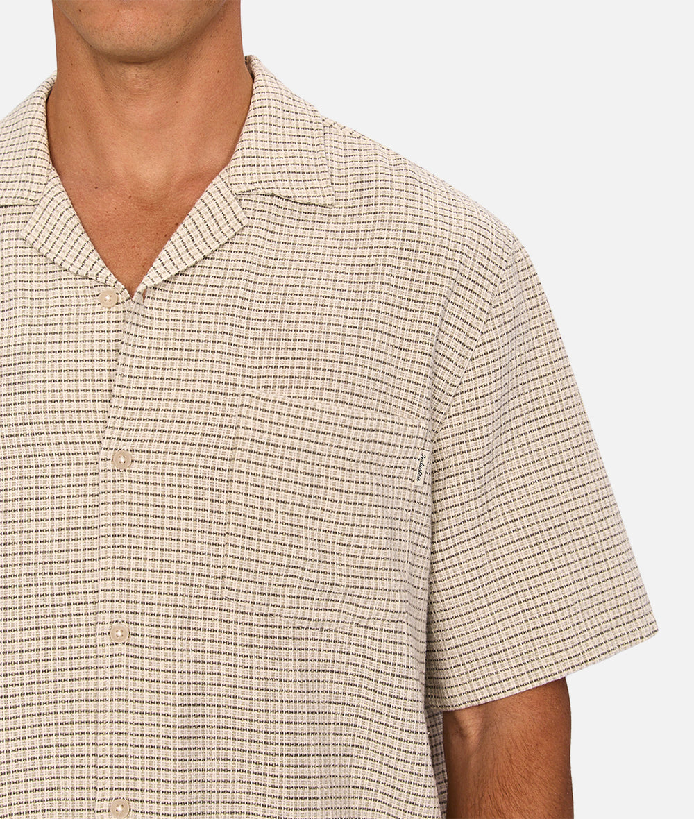 The Cornella Short Sleeve Shirt - Leaf Combo