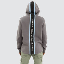 Load image into Gallery viewer, Strike Dual Curved Hoodie Charcoal Grey
