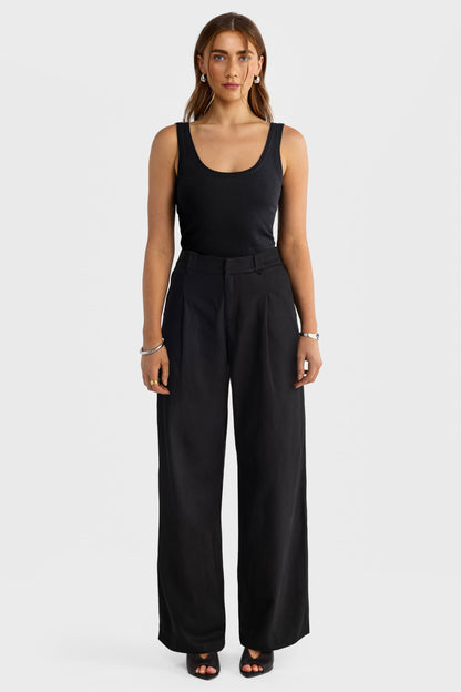 Adelaide Tailored Pant Black