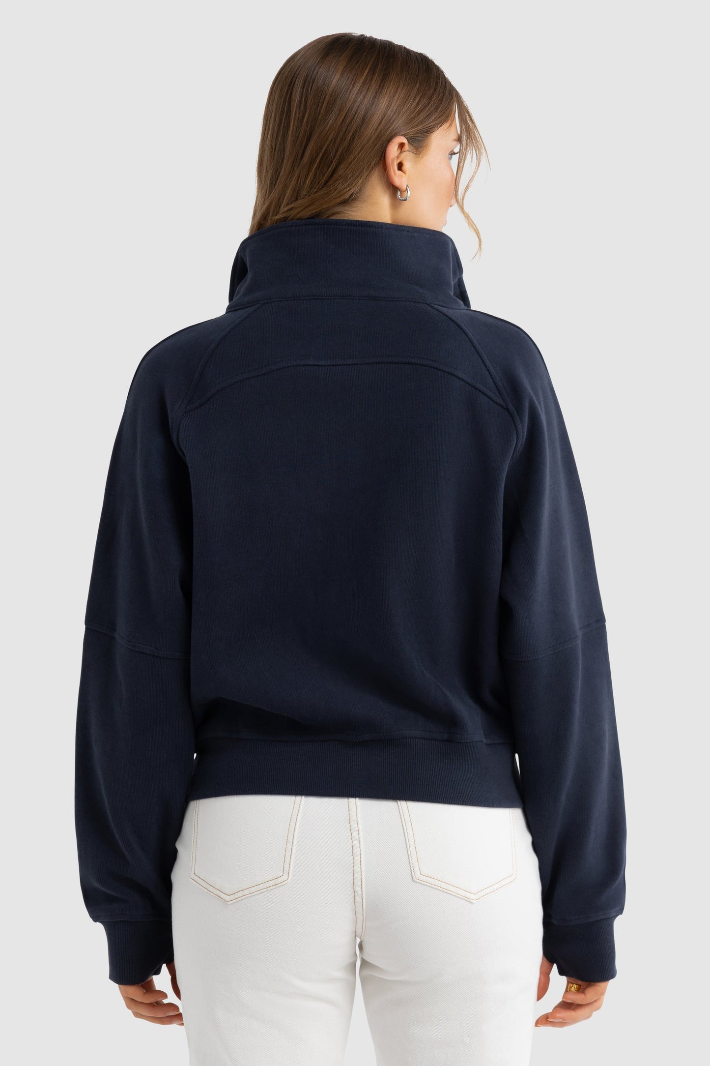 Ava Monogram Collared Jacket