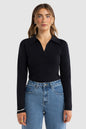 Kingston Knit Polo Top