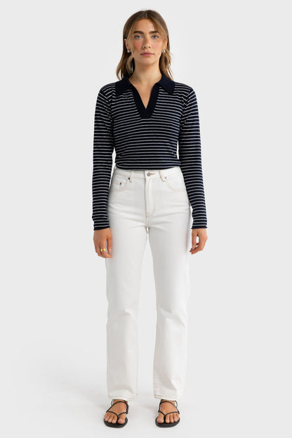 Kingston Knit Polo Top