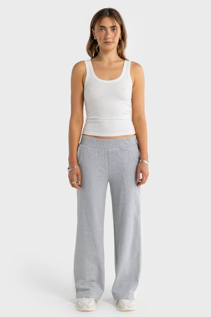 Solene Panel Pants Grey Marle
