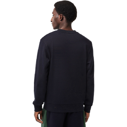 Lacoste | Colour Block Crew Neck Sweatshirt Navy/Green