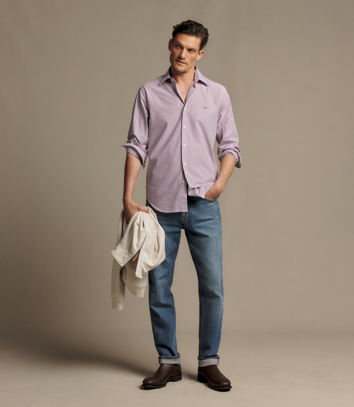 Sommers poplin stripe shirt