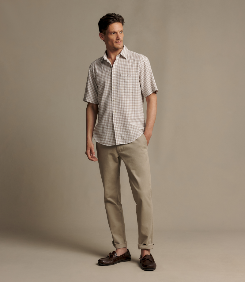 Johnson Check Shirt Short Sleeves