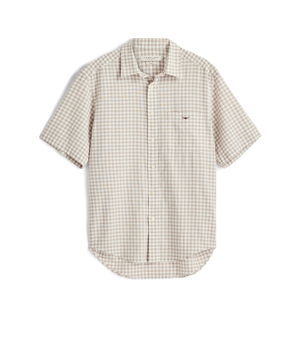 Johnson check short sleeve shirt